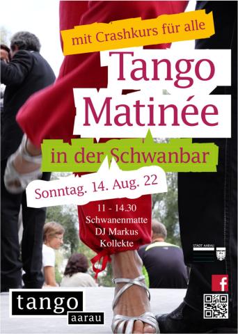 Flyer Tango Matinée, Aarau