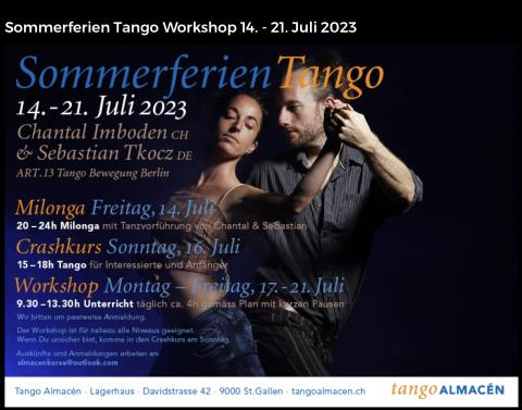 Weitere Infos unter www.tangoalmacen.ch