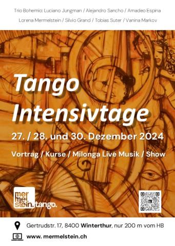 Plakat Tango Intensivtage